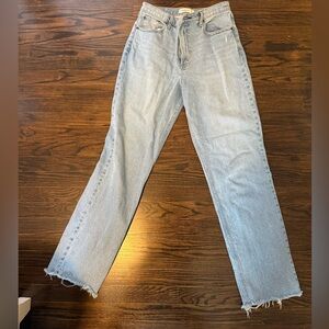 Abercrombie Ultra High Rise 90s Straight Jeans
